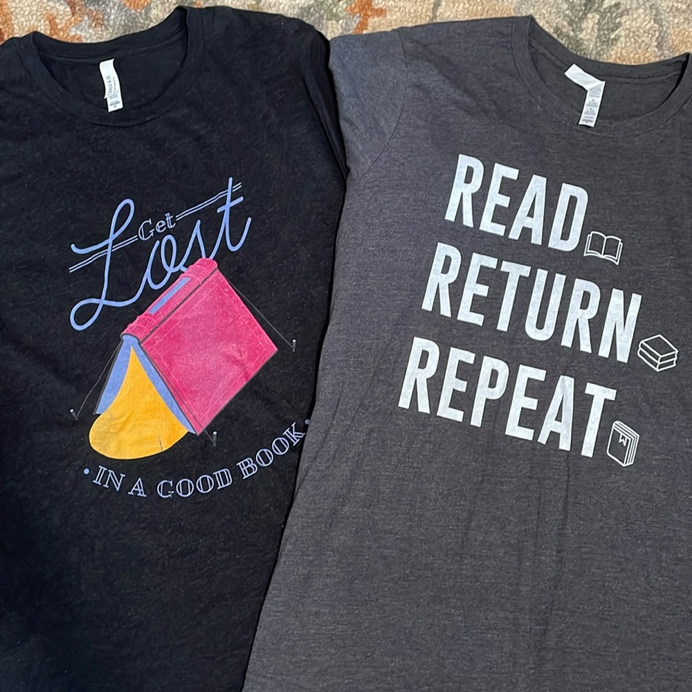 Set of 2 Piper and Ivy Book shirts